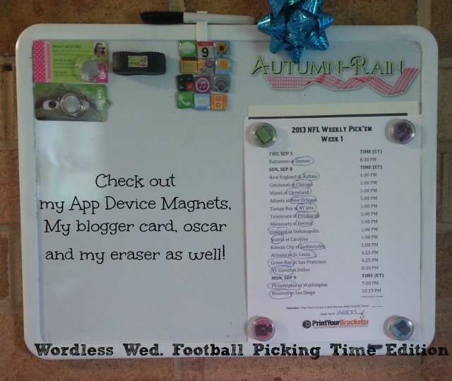 Wordless Wed: Time to start picking teams!