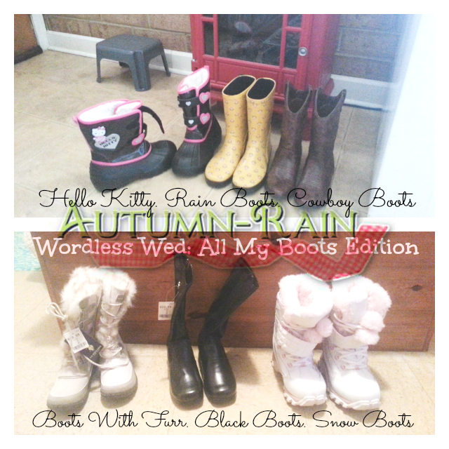 Wordless Wed: All Nichole’s Boots Edition