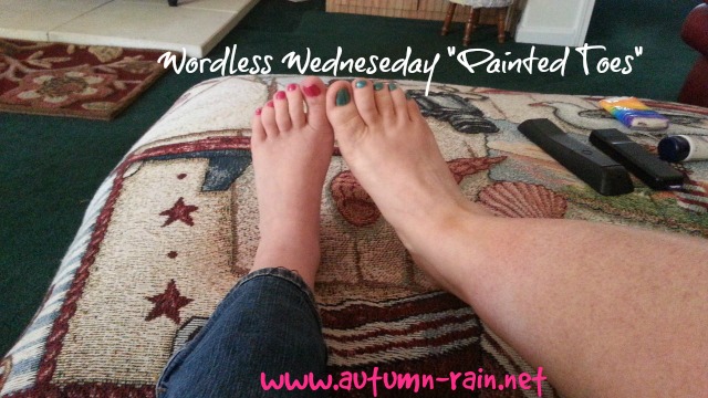 Wordless Wed: Painted Toes Edition April 15 2014