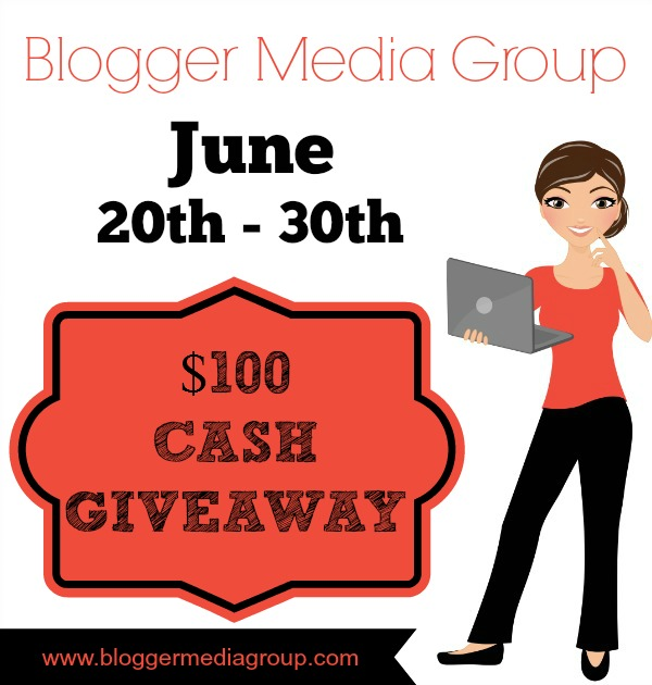 Blogger Media Group June $100 PayPal Cash Giveaway