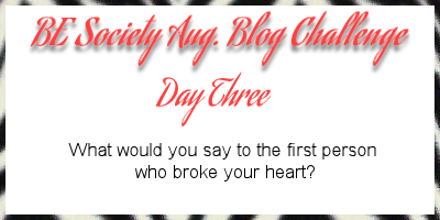 3/31 August Blog Challenge with @thebesociety -Broken Heart #besociety #beaugchallenge