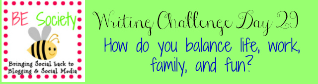 29/31 Writing Challenge with @thebesociety -Balance #besociety #bejulychallenge