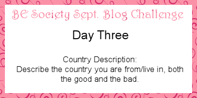 3/30- Sept @theBESociety challenge- your country #besociety #beseptchallenge