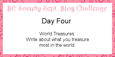 4/31 @thebesociety September Challenge- Treasures #besociety #beseptchallenge