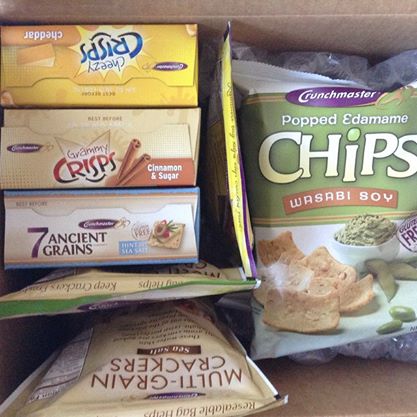Review: Crunchmaster Snacks Box of Goodies