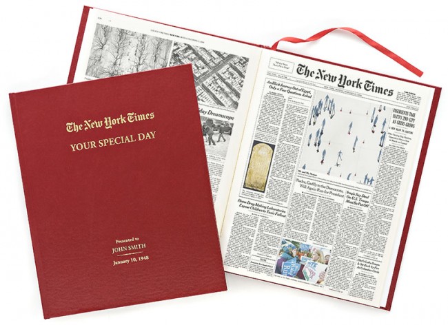 Holiday Gift Guide Review: NY Times Store Personalized Gifts #sponsored #ad #review