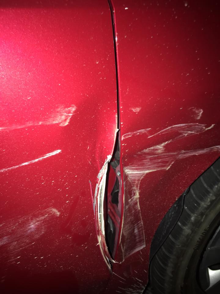 So This Happened OR HIT AND RUN (yeah my 2016 less than 5 month car)