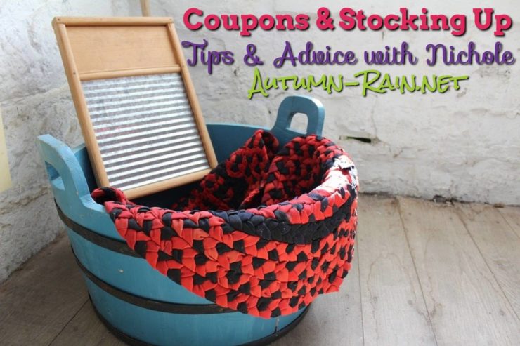 Coupons & Stocking Up (and some awesome Gain/Tide Laundry Coupons To help) #sponsored